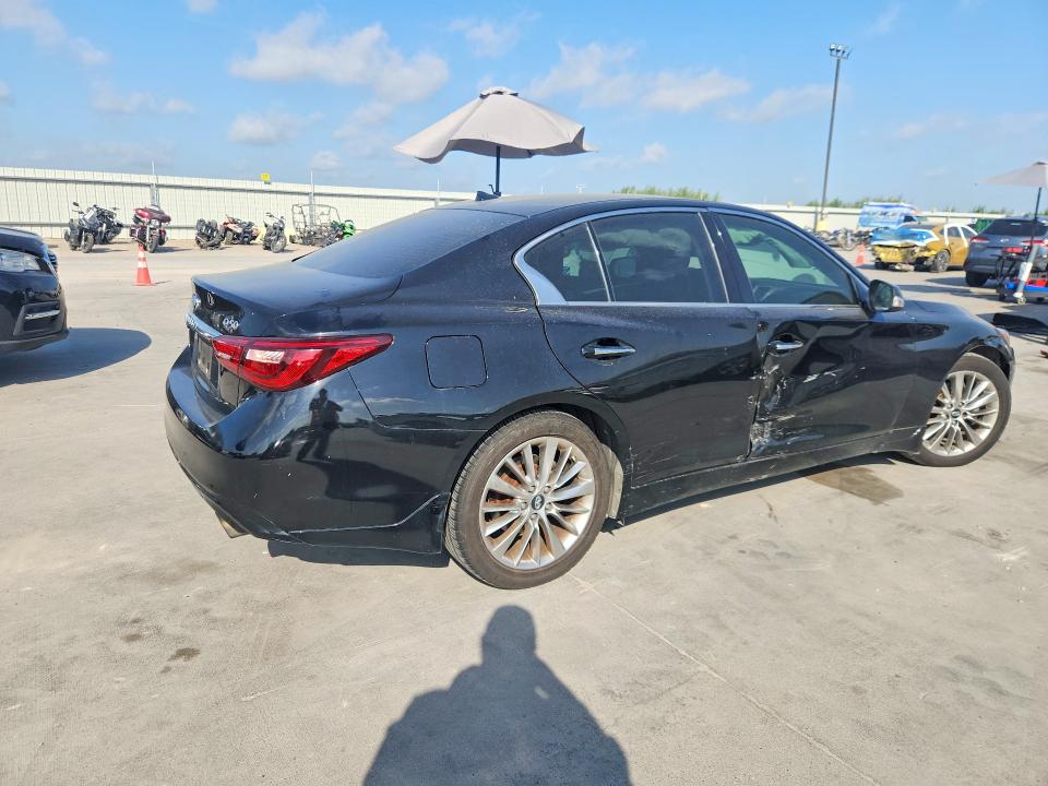 2018 Infiniti Q50 მანქანა იყიდება აუქციონზე, vin: JN1EV7AR4JM443049, აუქციონის ნომერი: 64251206