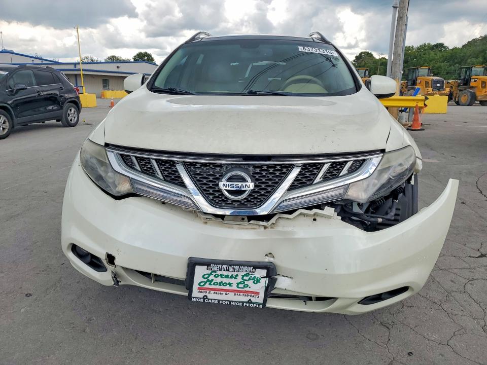 2011 Nissan Murano მანქანა იყიდება აუქციონზე, vin: JN8AZ1MW2BW154681, აუქციონის ნომერი: 63731316