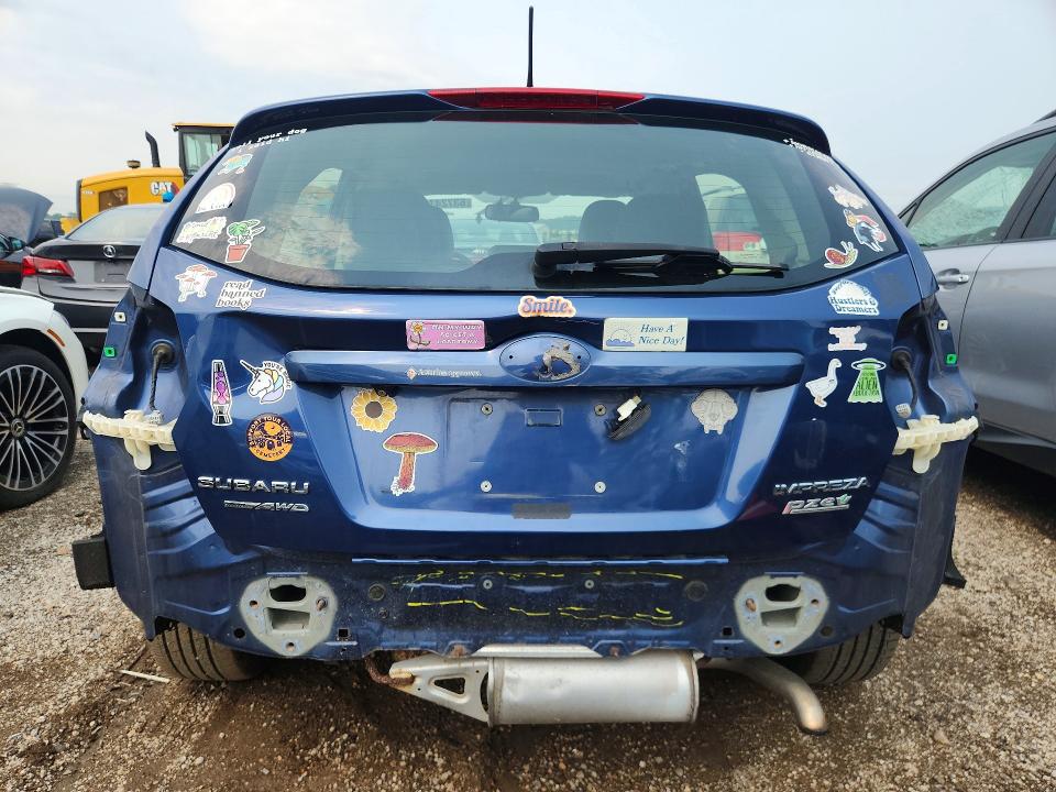 2012 Subaru Impreza მანქანა იყიდება აუქციონზე, vin: JF1GPAK65CH239007, აუქციონის ნომერი: 63724136