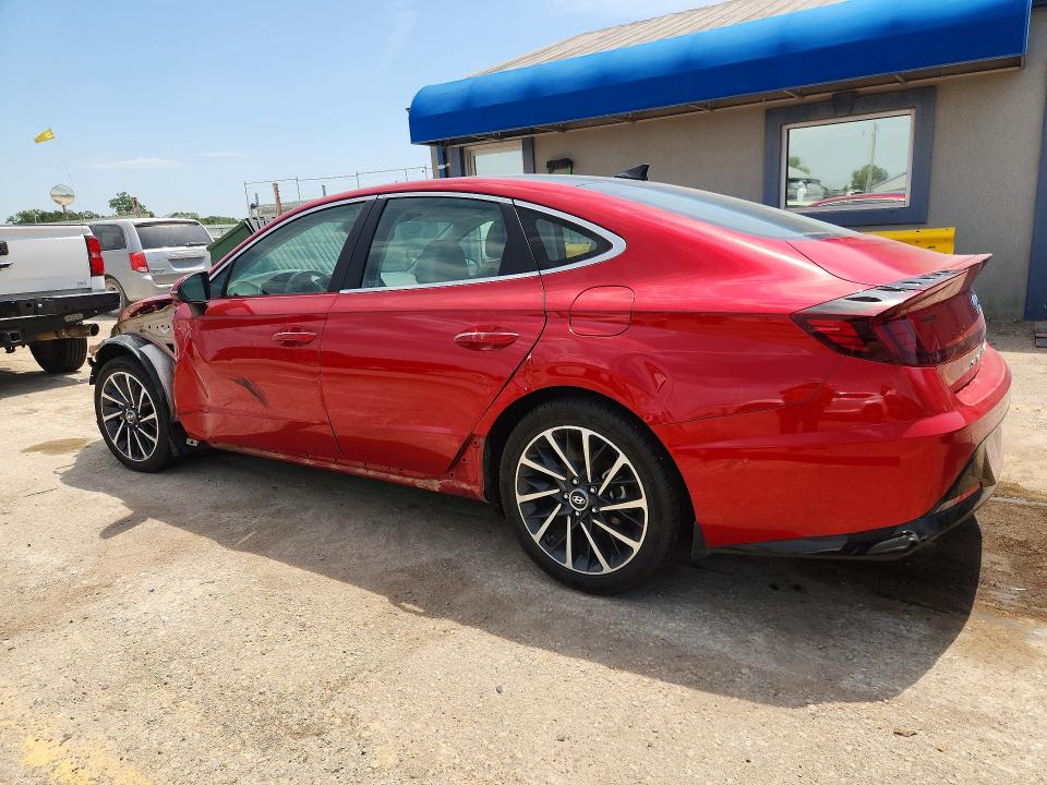 2022 Hyundai Sonata მანქანა იყიდება აუქციონზე, vin: KMHL34J24NA186621, აუქციონის ნომერი: 64486266