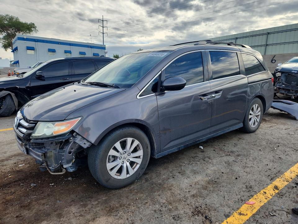64946336 :رقم المزاد ، 5FNRL5H6XGB153677 vin ، 2016 Honda Odyssey مزاد بيع