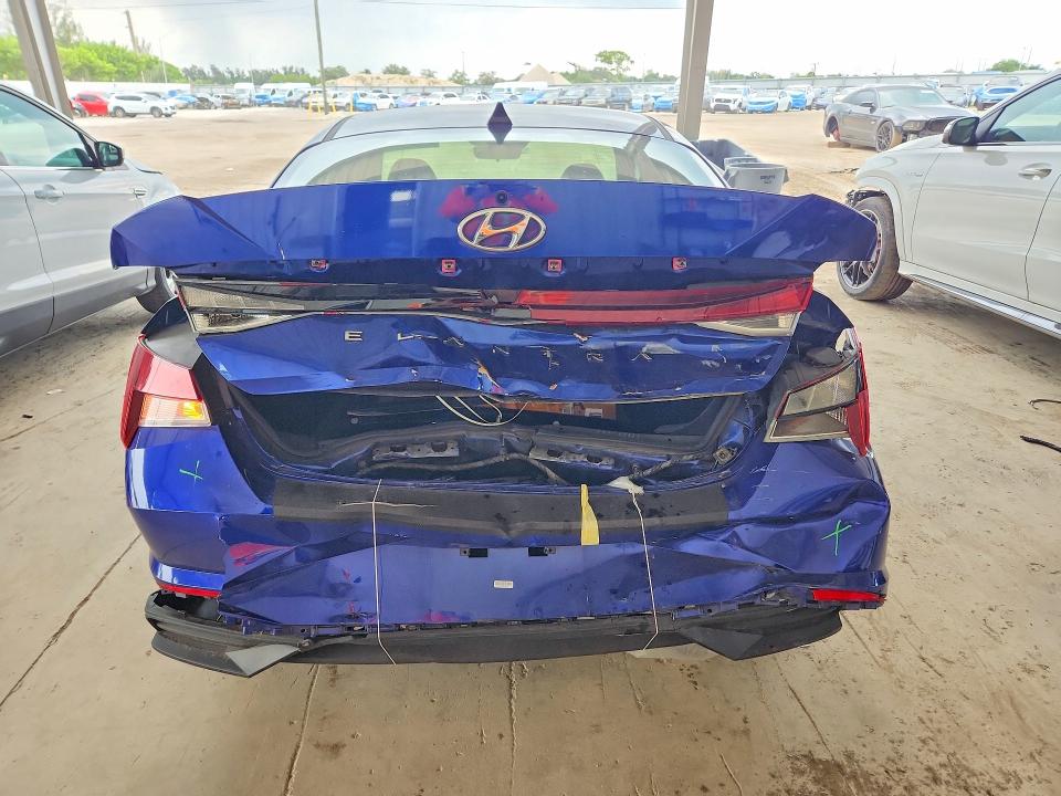 2021 Hyundai Elantra მანქანა იყიდება აუქციონზე, vin: 5NPLL4AG7MH053049, აუქციონის ნომერი: 65808716