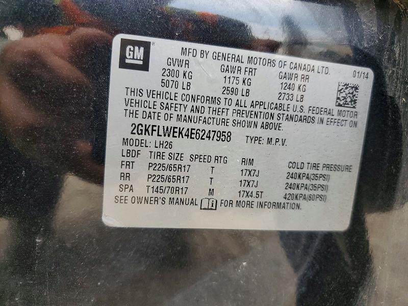 Продаж на аукціоні авто 2014 Gmc Terrain, vin: 2GKFLWEK4E6247958, номер лоту: 63852886