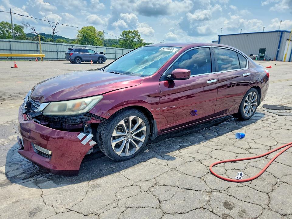 Auction sale of the 2013 Honda Accord, vin: 1HGCR2F56DA231360, lot number: 64794486