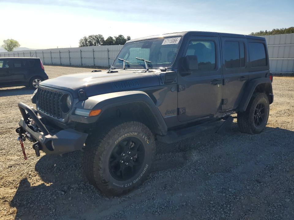 67115066 :رقم المزاد ، 1C4RJXN65RW195159 vin ، 2024 Jeep Wrangler مزاد بيع