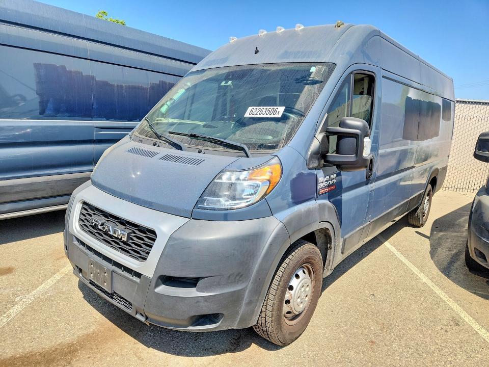 Продажа на аукционе авто 2021 Ram Promaster 3500, vin: 3C6MRVJG1ME535729, номер лота: 62263506