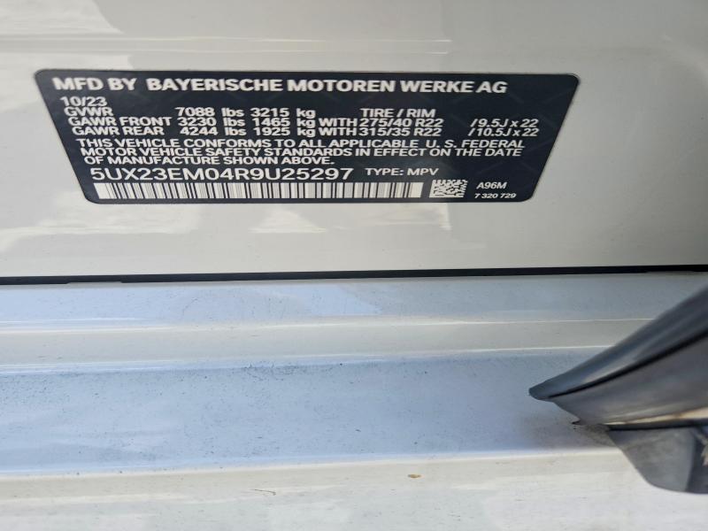 Aukcja sprzedaży 2024 Bmw X7, vin: 5UX23EM04R9U25297, numer aukcji: 63302456