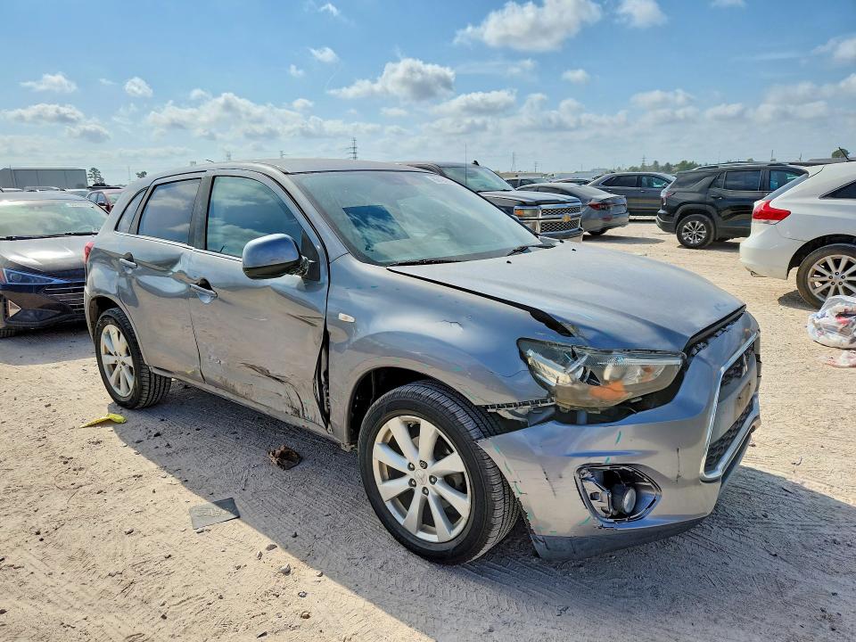 2014 Mitsubishi Outlander Sport მანქანა იყიდება აუქციონზე, vin: 4A4AP4AU1EE031043, აუქციონის ნომერი: 66194316