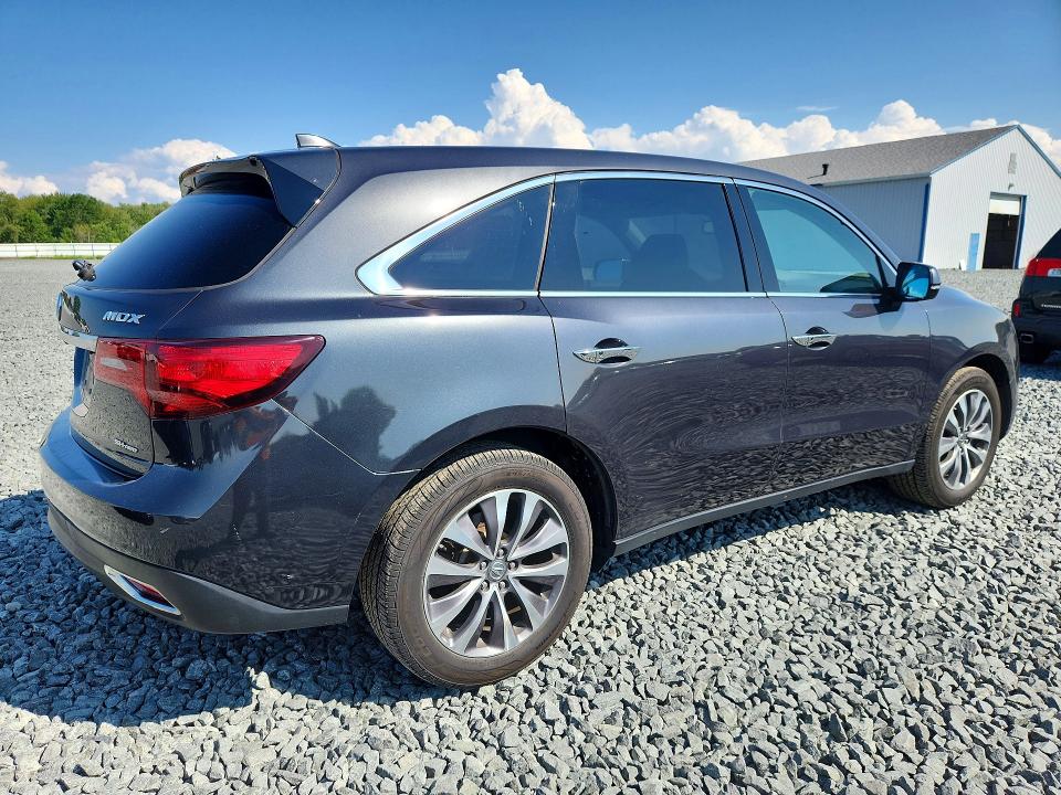 2015 Acura Mdx მანქანა იყიდება აუქციონზე, vin: 5FRYD4H6XFB009904, აუქციონის ნომერი: 65517986