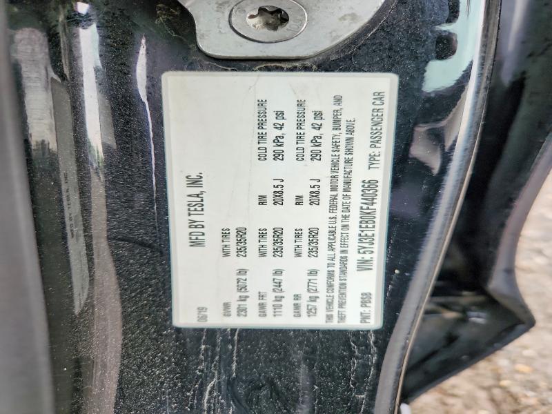 Aukcja sprzedaży 2019 Tesla Model 3, vin: 5YJ3E1EB0KF440366, numer aukcji: 63003686