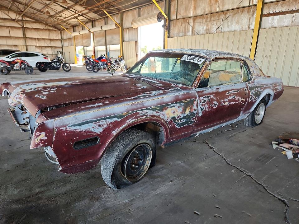 Aukcja sprzedaży 1968 Mercury Cougar, vin: 8R93J511777, numer aukcji: 63800676