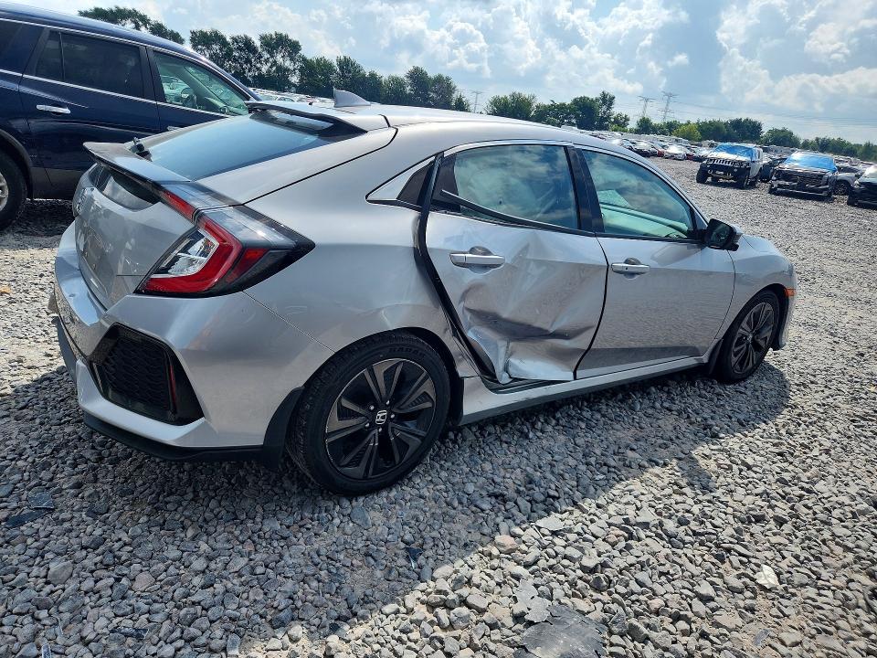 66578906 :رقم المزاد ، SHHFK7H53JU227309 vin ، 2018 Honda Civic مزاد بيع
