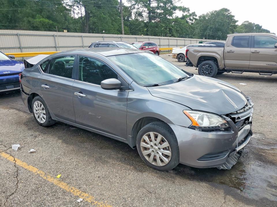 2015 Nissan Sentra მანქანა იყიდება აუქციონზე, vin: 3N1AB7AP5FY376357, აუქციონის ნომერი: 65213646