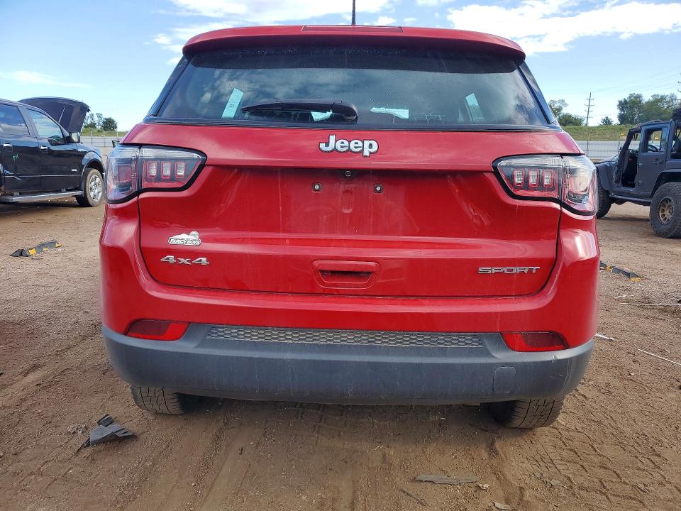 2021 Jeep Compass მანქანა იყიდება აუქციონზე, vin: 3C4NJDAB3MT561182, აუქციონის ნომერი: 65689036