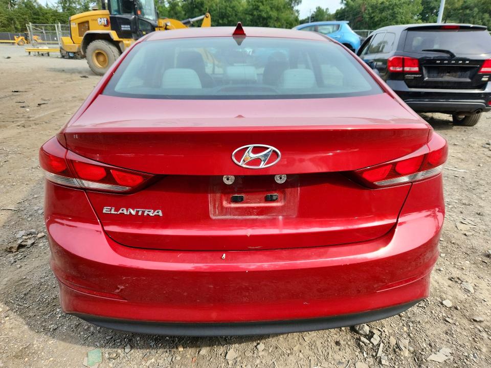 2017 Hyundai Elantra მანქანა იყიდება აუქციონზე, vin: KMHD84LF7HU106043, აუქციონის ნომერი: 66575566