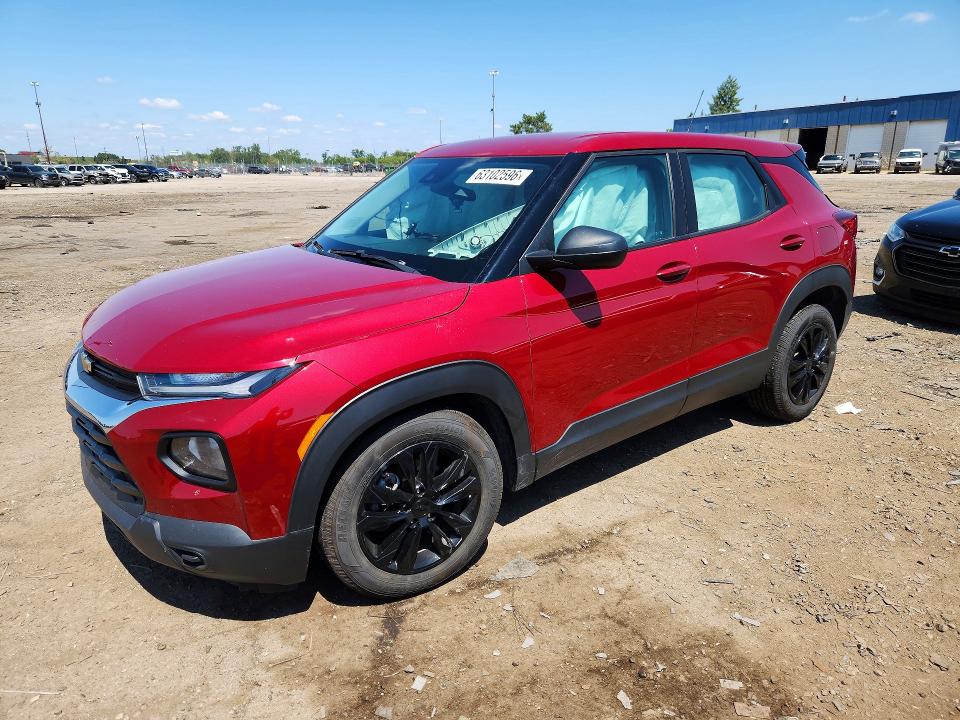 2021 Chevrolet Trailblazer მანქანა იყიდება აუქციონზე, vin: KL79MMS26MB136237, აუქციონის ნომერი: 63102596