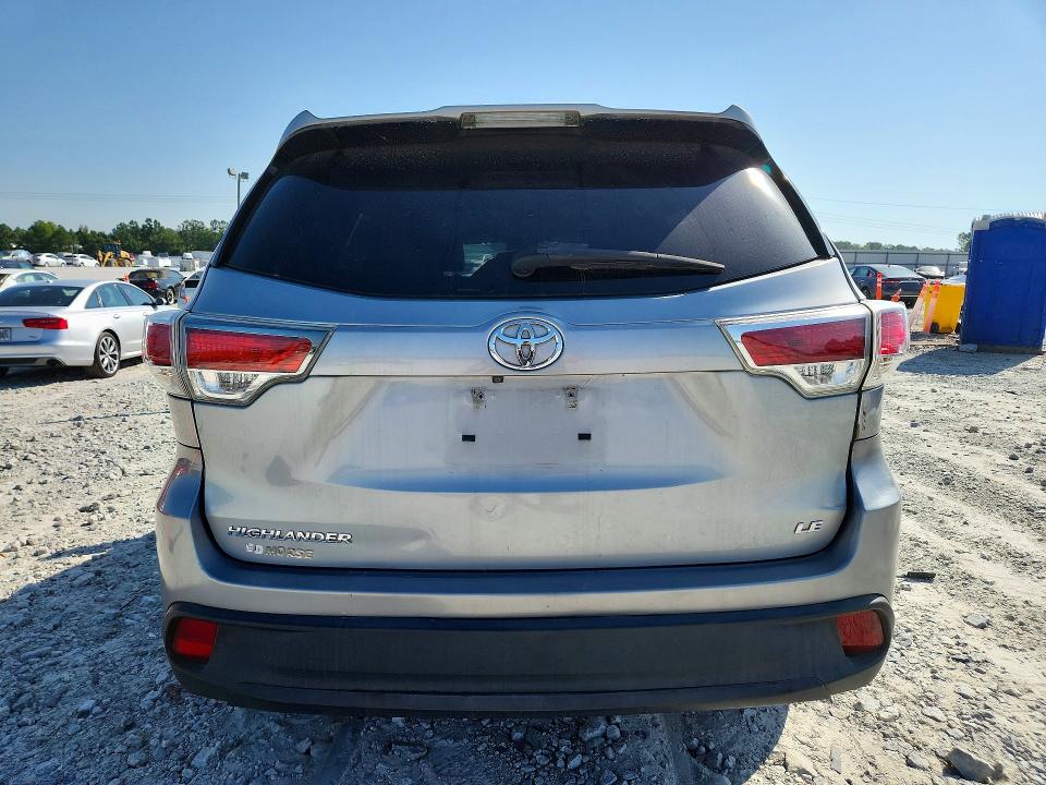 Aukcja sprzedaży 2015 Toyota Highlander, vin: 5TDZARFH3FS016544, numer aukcji: 65508156