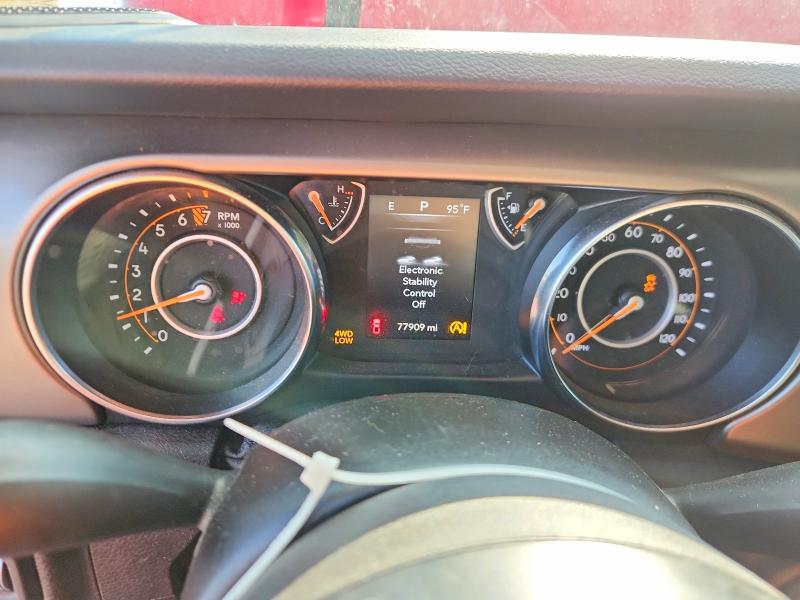 64017586 :رقم المزاد ، 1C6HJTAG5ML511289 vin ، 2021 Jeep Gladiator مزاد بيع