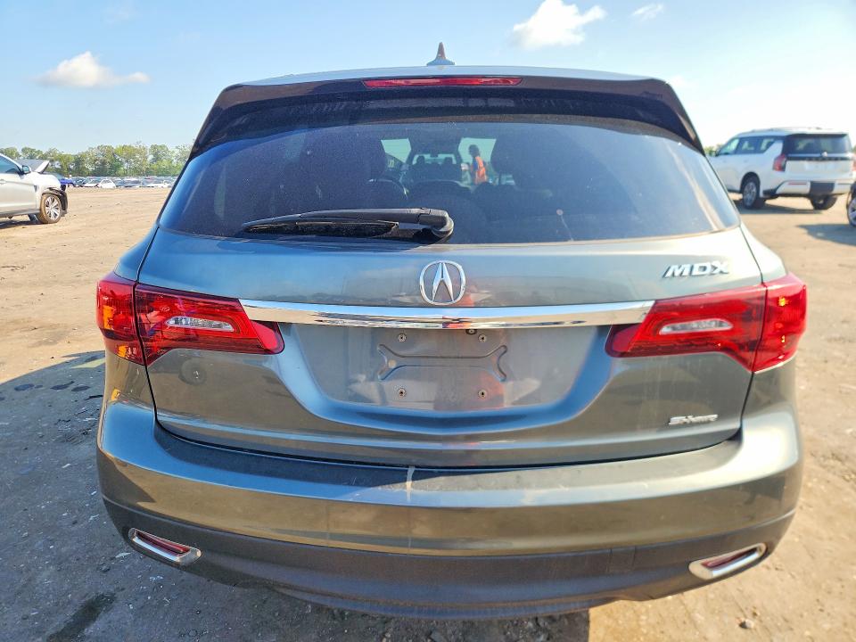 2016 Acura Mdx მანქანა იყიდება აუქციონზე, vin: 5FRYD4H42GB035025, აუქციონის ნომერი: 63730116