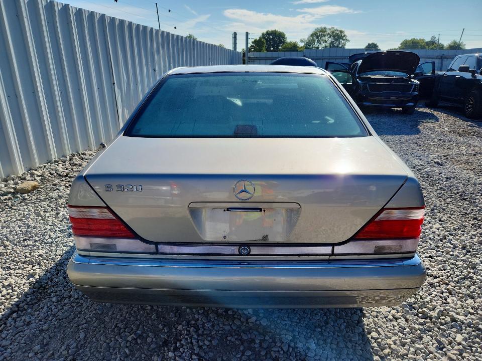 66228456 :رقم المزاد ، WDBGA33G8WA384245 vin ، 1998 Mercedes-benz S مزاد بيع