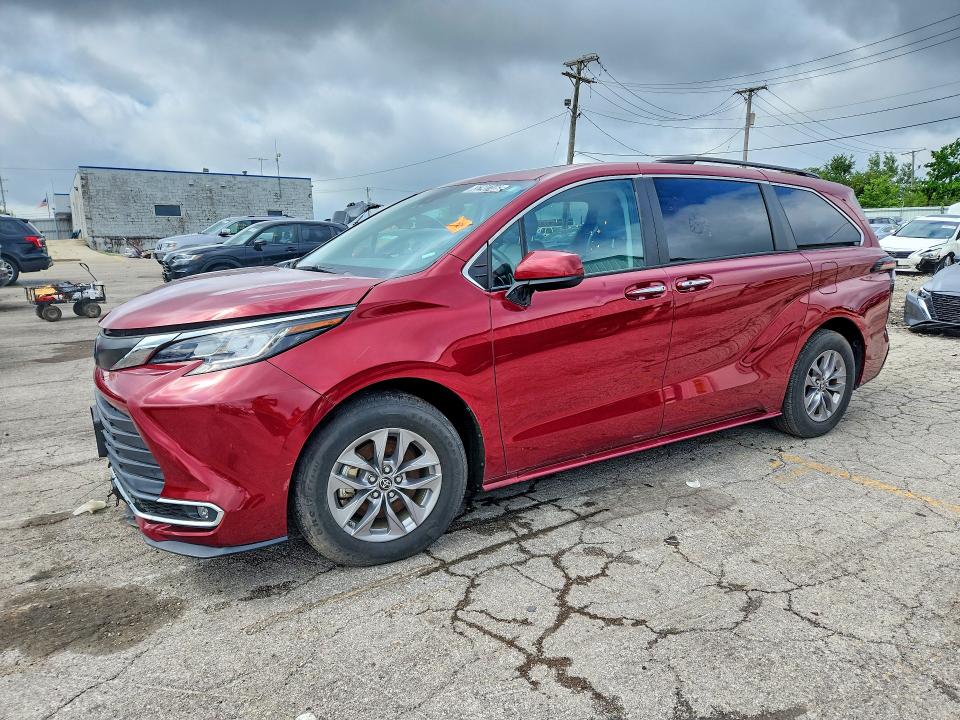 2023 Toyota Sienna მანქანა იყიდება აუქციონზე, vin: 5TDYRKEC4PS161840, აუქციონის ნომერი: 65290746