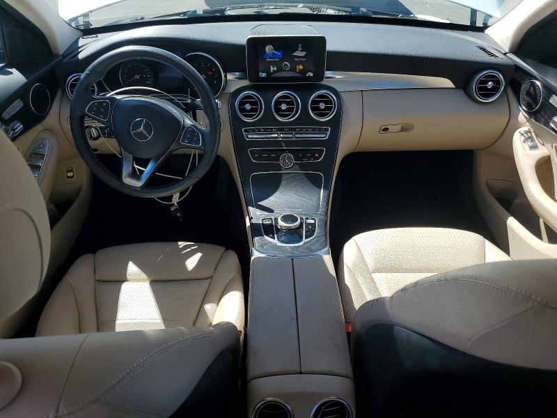 2017 Mercedes-benz C მანქანა იყიდება აუქციონზე, vin: 55SWF4JB9HU209989, აუქციონის ნომერი: 66778526