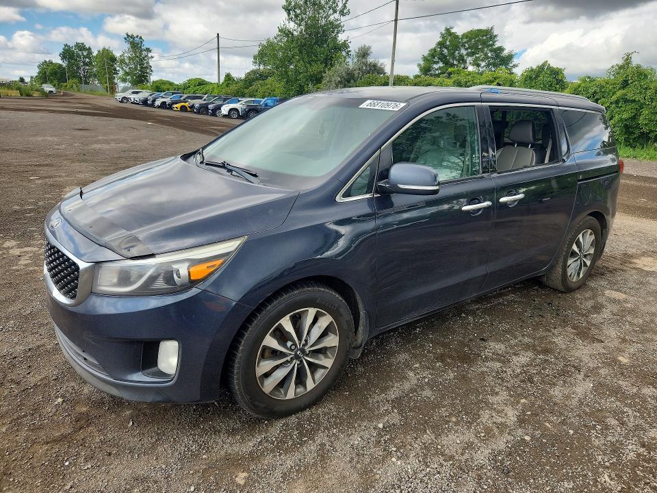 2015 Kia Sedona მანქანა იყიდება აუქციონზე, vin: KNDMC5C19F6079281, აუქციონის ნომერი: 66810976