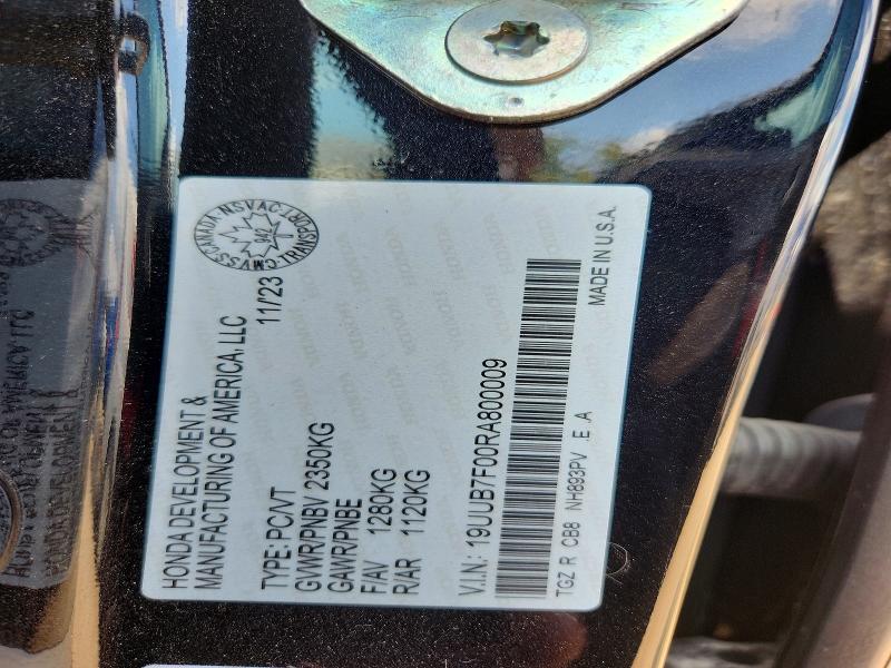 66728486 :رقم المزاد ، 19UUB7F00RA800009 vin ، 2024 Acura Tlx مزاد بيع