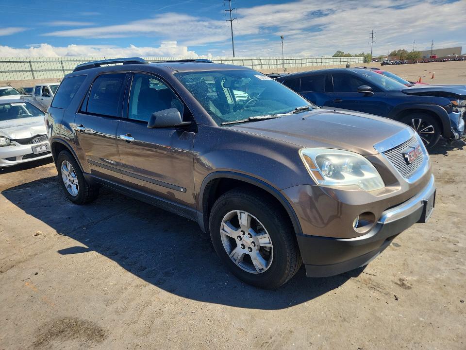 Продажа на аукционе авто 2009 Gmc Acadia, vin: 1GKER13D49J115566, номер лота: 65407776