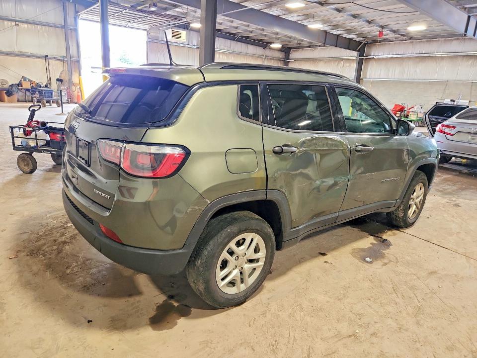 2018 Jeep Compass მანქანა იყიდება აუქციონზე, vin: 3C4NJDABXJT314964, აუქციონის ნომერი: 65302176