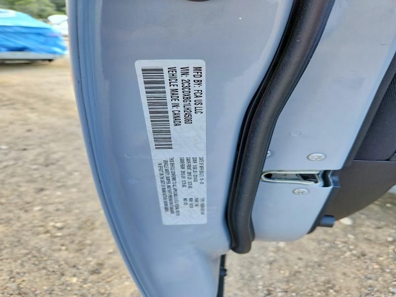 64817656 :رقم المزاد ، 2C3CDXBG1LH245060 vin ، 2020 Dodge Charger مزاد بيع