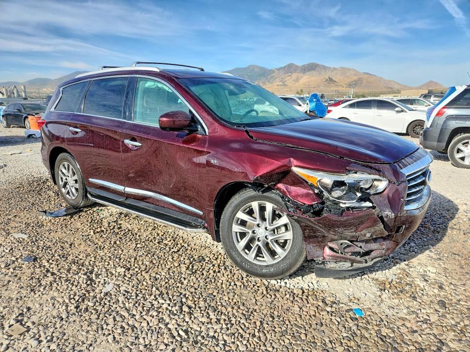 2015 Infiniti Qx60 მანქანა იყიდება აუქციონზე, vin: 5N1AL0MM5FC545607, აუქციონის ნომერი: 66095336