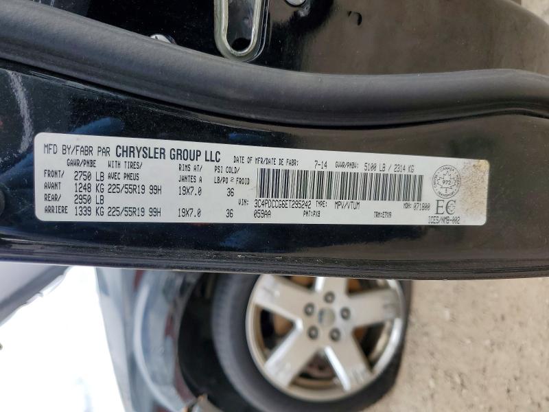 Продажа на аукционе авто 2014 Dodge Journey, vin: 3C4PDCCG6ET295242, номер лота: 64785816