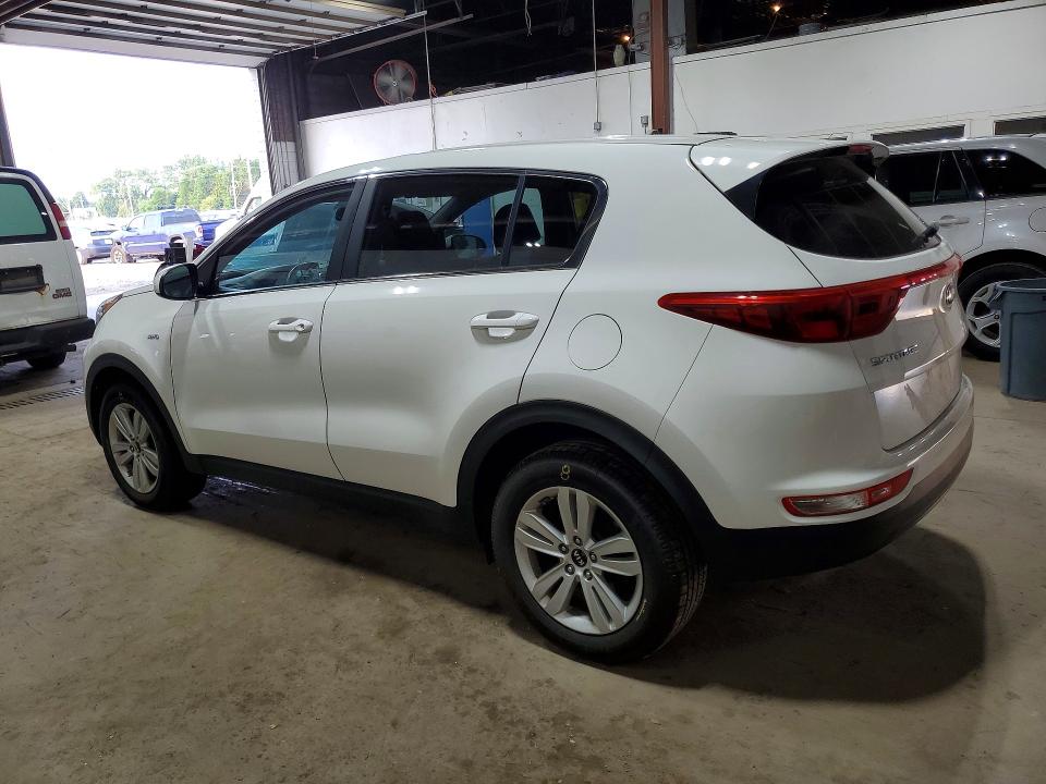 2017 Kia Sportage მანქანა იყიდება აუქციონზე, vin: KNDPMCACXH7254301, აუქციონის ნომერი: 64255286