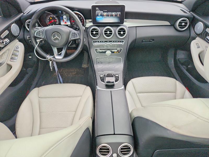 63940216 :رقم المزاد ، WDDWF4KB6JR411078 vin ، 2018 Mercedes-benz C مزاد بيع