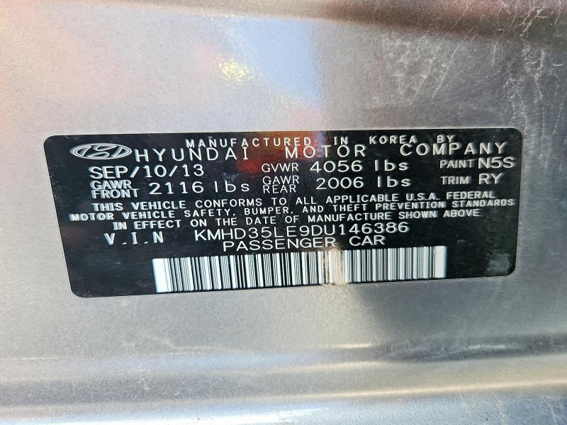 66963156 :رقم المزاد ، KMHD35LE9DU146386 vin ، 2013 Hyundai Elantra Gt مزاد بيع