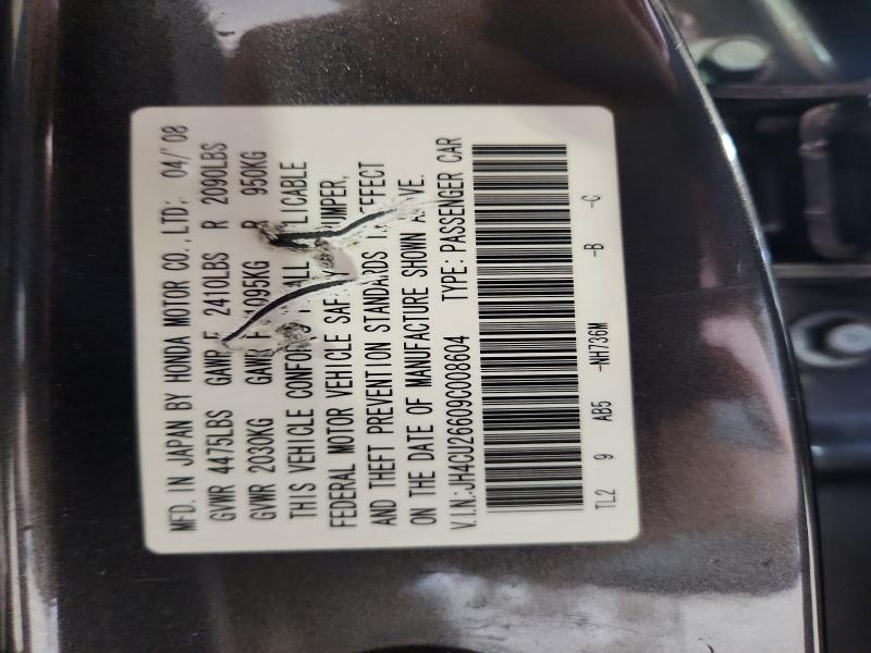 Продажа на аукционе авто 2009 Acura Tsx, vin: JH4CU26609C008604, номер лота: 64047906