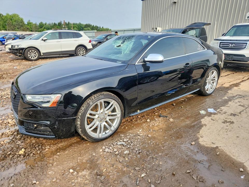 2015 Audi S5 მანქანა იყიდება აუქციონზე, vin: WAUCGAFR5FA001424, აუქციონის ნომერი: 64155766