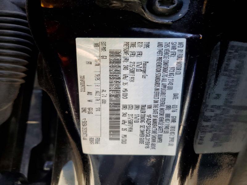 Продажа на аукционе авто 2016 Ford Focus, vin: 1FADP3N23GL315916, номер лота: 64556906