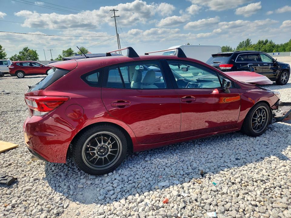 63652696 :رقم المزاد ، 4S3GTAA62K1730620 vin ، 2019 Subaru Impreza مزاد بيع