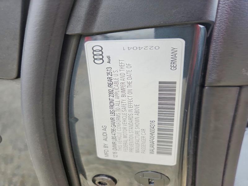 Aukcja sprzedaży 2017 Audi A4, vin: WAUANAF4XHN004316, numer aukcji: 63651546