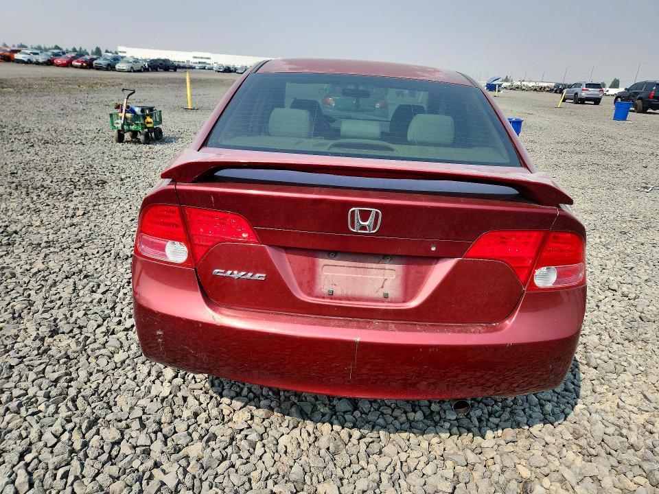 Продажа на аукционе авто 2006 Honda Civic, vin: JHMFA16596S006035, номер лота: 62358916