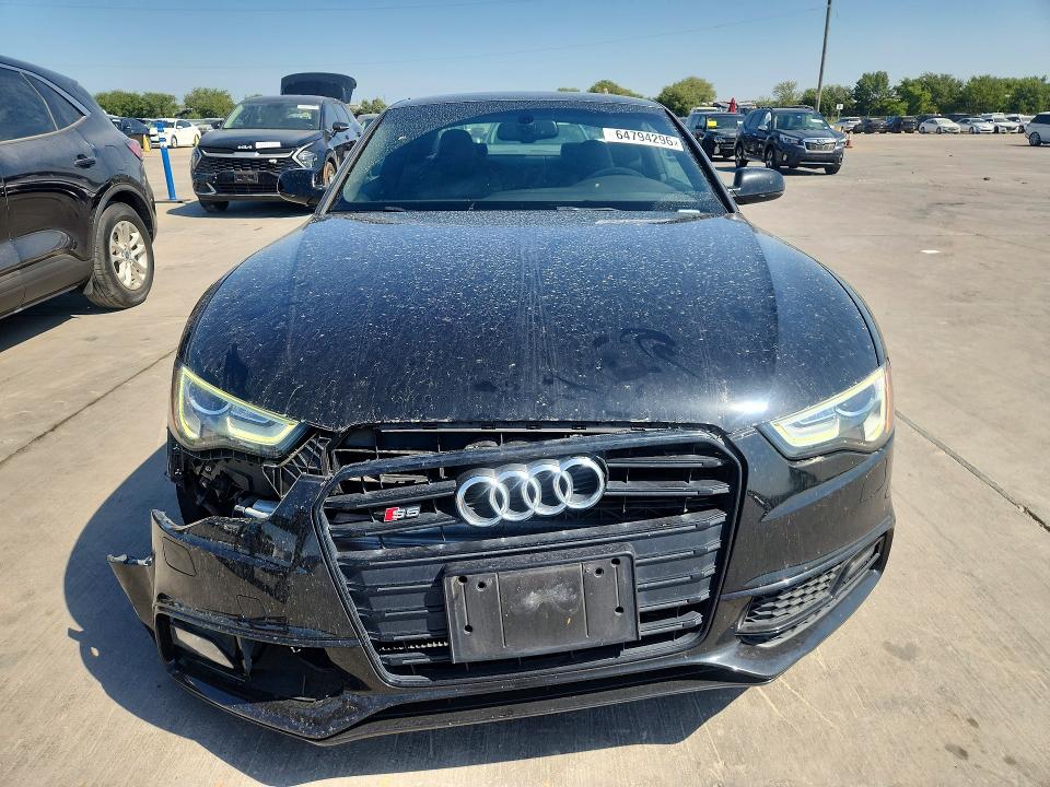 2015 Audi S5 მანქანა იყიდება აუქციონზე, vin: WAUCGAFR4FA027688, აუქციონის ნომერი: 64794296