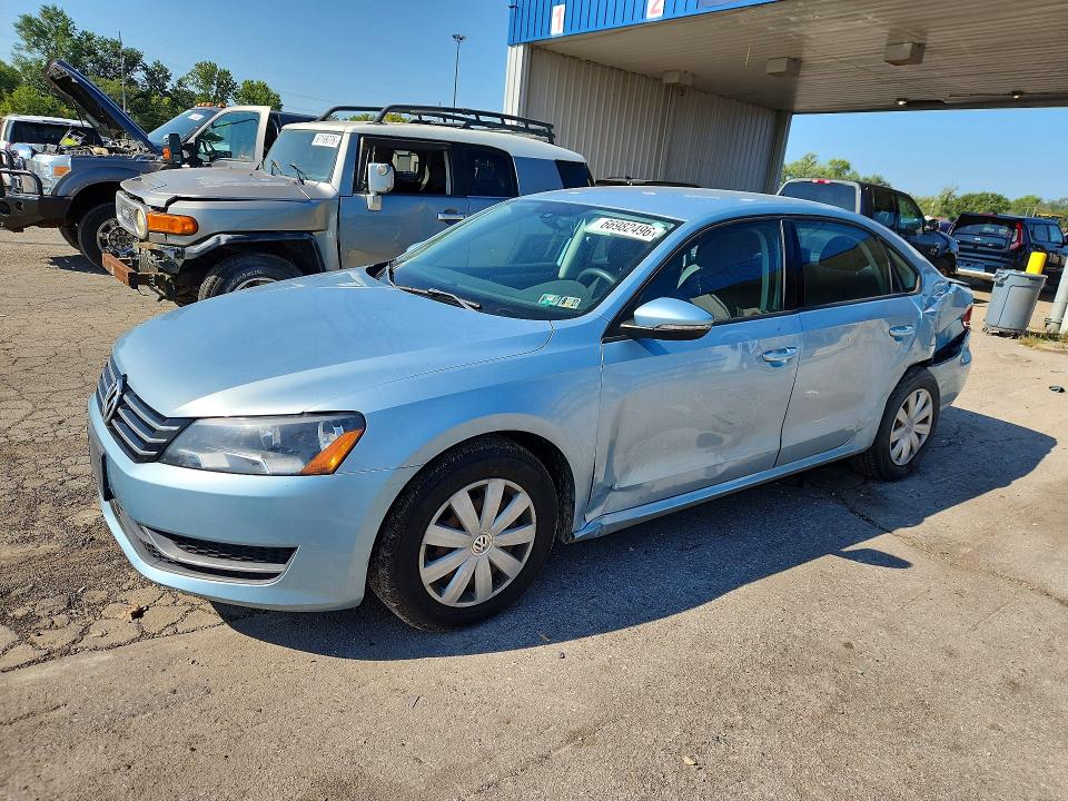 66982496 :رقم المزاد ، 1VWAP7A35CC059448 vin ، 2012 Volkswagen Passat مزاد بيع