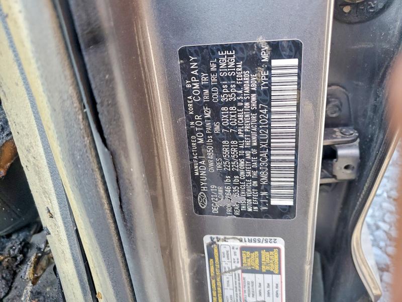 Aukcja sprzedaży 2020 Hyundai Tucson, vin: KM8J3CALXLU210247, numer aukcji: 66209406