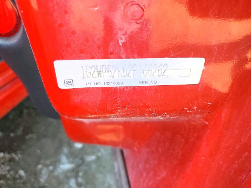 66368496 :رقم المزاد ، 1G2WP52K52F166262 vin ، 2002 Pontiac Grand Prix مزاد بيع