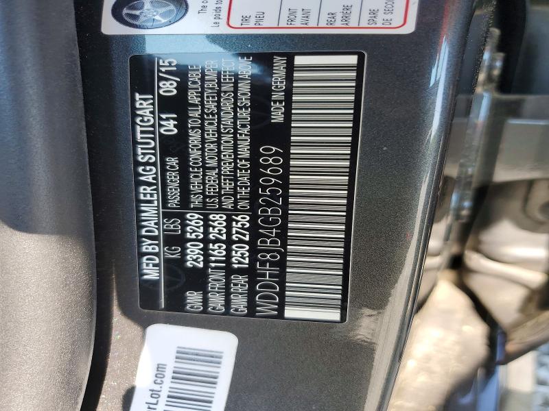 Продаж на аукціоні авто 2016 Mercedes-benz E, vin: WDDHF8JB4GB259689, номер лоту: 64143996