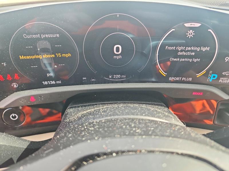 63880106 :رقم المزاد ، WP0AC2Y11LSA71398 vin ، 2020 Porsche Taycan مزاد بيع