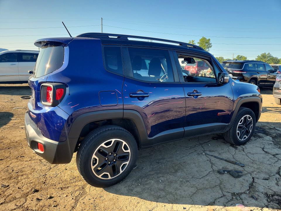 Aukcja sprzedaży 2016 Jeep Renegade, vin: ZACCJBCT4GPD38923, numer aukcji: 63868986
