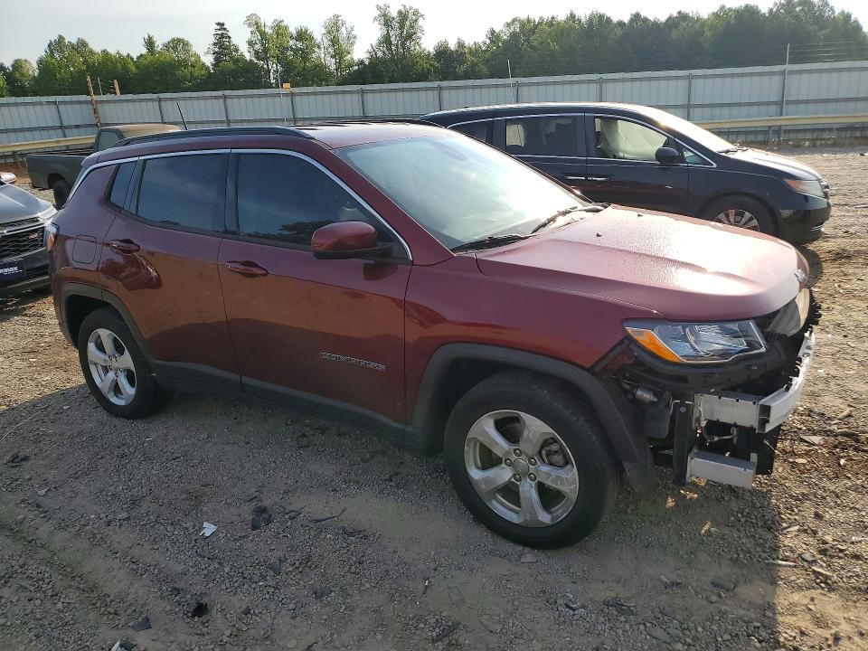 64837606 :رقم المزاد ، 3C4NJCBB2MT542552 vin ، 2021 Jeep Compass مزاد بيع